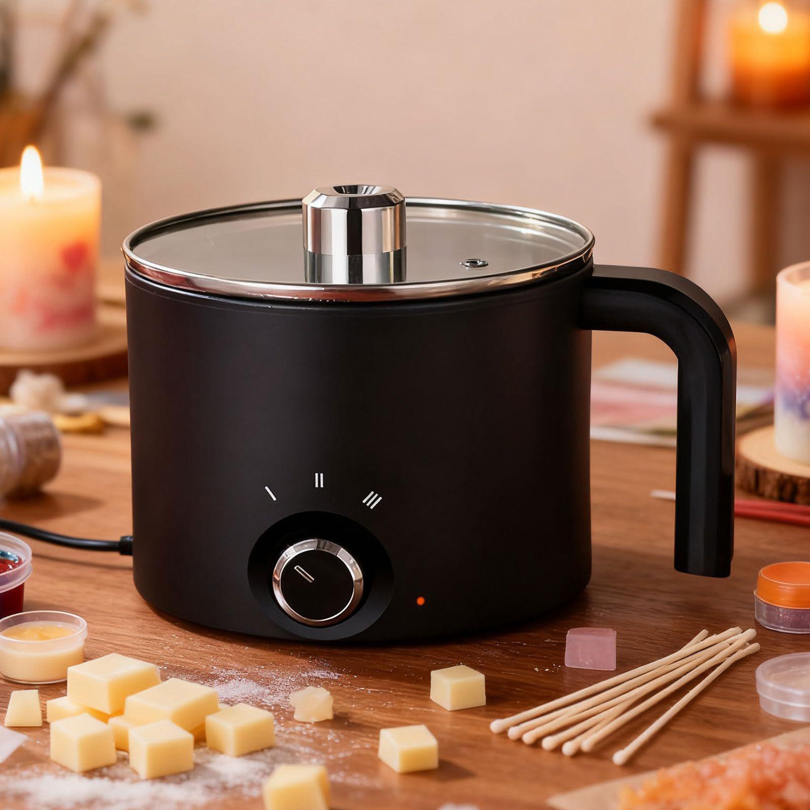 1.5L وعاء صهر الشمع شمعة جهاز  - مراجعة Candle Making Jug وسعره