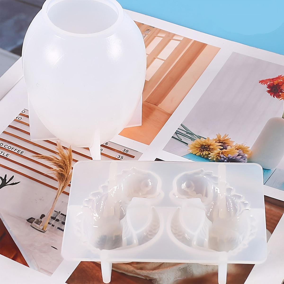 قوالب بيضة التنين السيليكون، م - مراجعة Candle Making Kits وسعره